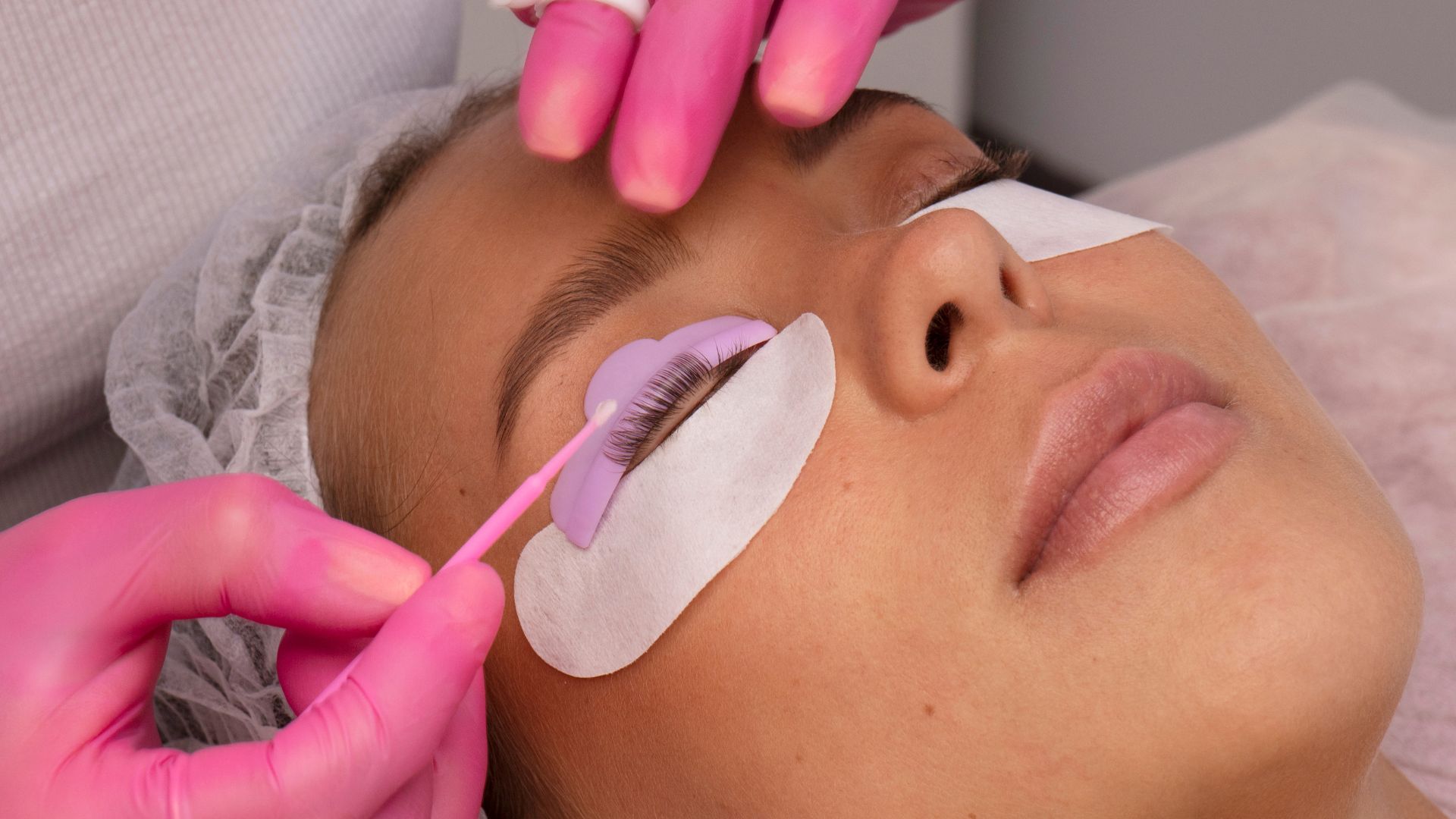 rehaussement de cils institut de beaute 